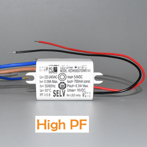 4W5W6W7W带线特小高P迷你LED驱动器150mA300mA350mA500mA700mA - 图1
