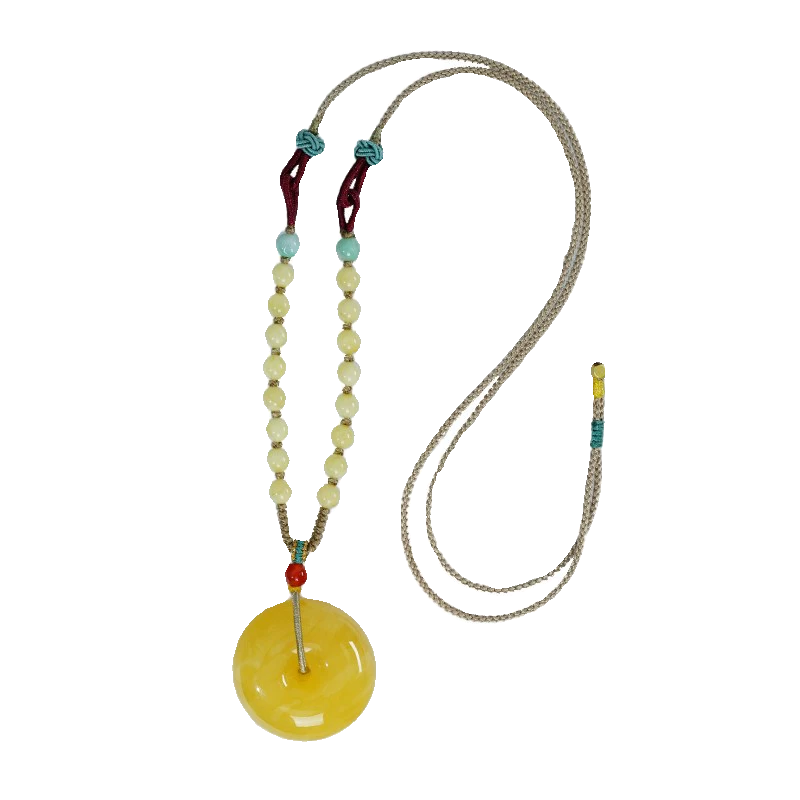 天然蜜蜡鸡油黄平安扣精工波罗的海原矿经典扣子正品保真文玩挂件,淘宝优惠券,粉丝福利购,淘宝优惠卷