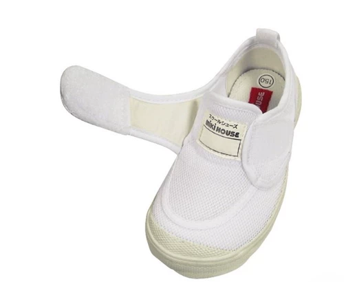 Spot японский Mikihouse Counergarten Белые туфли белые кроссовки 14-9404-781 Сделано в Китае без коробки