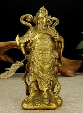 纯铜佛像韦陀菩萨关公佛像