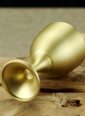 铜酒杯纯铜供水杯拜神上贡酒杯