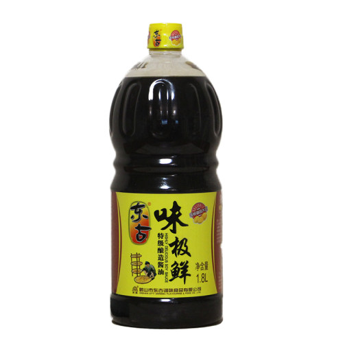 东古味极鲜1.8L广东特产特级酿造酱油大桶桶装调料酱油海鲜餐饮用 - 图3