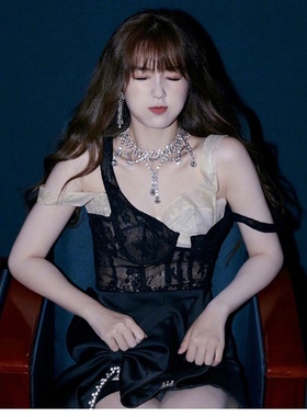 宽带水钻夜店大气超闪礼服配饰