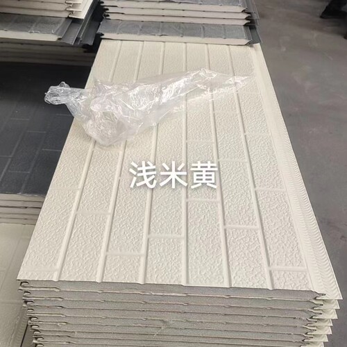 外墙保温装饰板压花聚氨酯保温材质新型墙板房装饰材料金属雕花板 - 图1