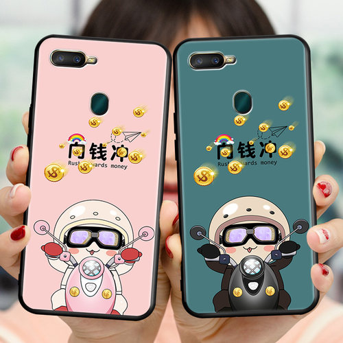 luckrider适用于OPPOA7X手机壳0pp0a7x打工人poppa外壳pbbm00防摔0pp0f9男女oppora7x时尚OPPO A7x忙着赚钱op - 图3