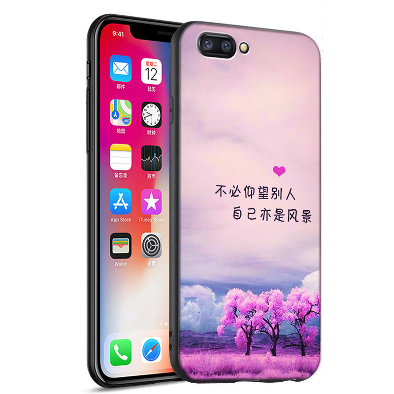 OPPOR11网红手机壳5.5寸个性创意oppo r11t软硅胶0ppoR11t动漫保护套。oopor11t潮牌情侣款R11小众ins日系风 - 图0