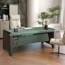 Boss Desk Office Bandai Boss Table Book House Office Furniture Zulle Desk Brief Green Table and table Composition