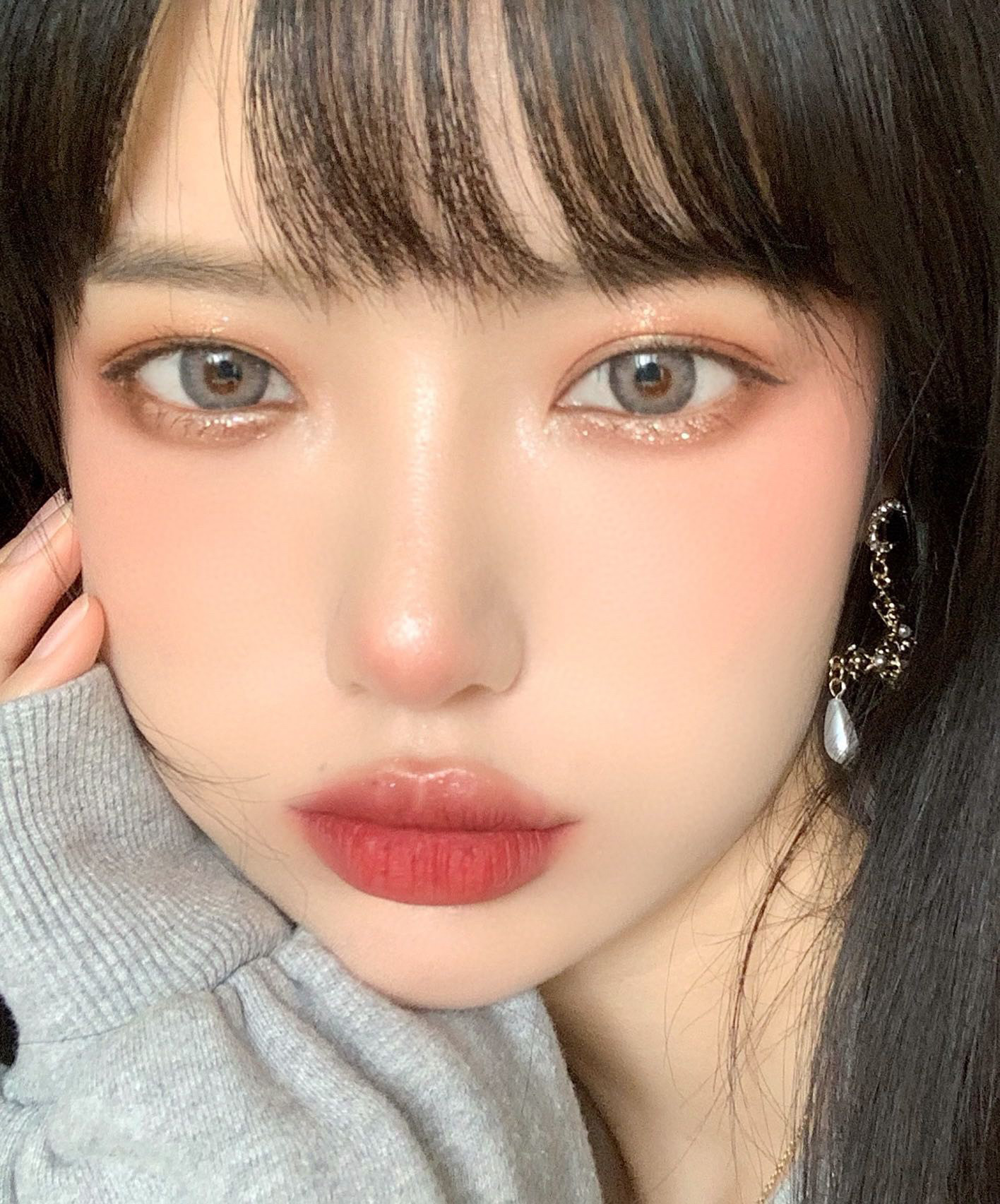 新品安琪拉粉美瞳年抛隐形眼镜 金康大药房彩色隐形眼镜