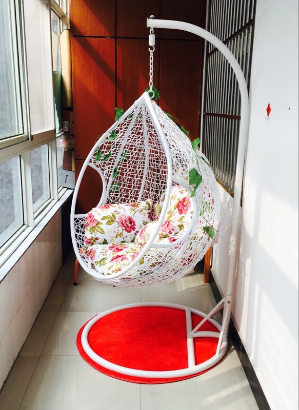 铁艺鸟巢吊椅吊兰藤椅吊篮秋千户外室内阳台新款懒人吊床躺椅摇椅,淘宝优惠券,粉丝福利购,淘宝优惠卷