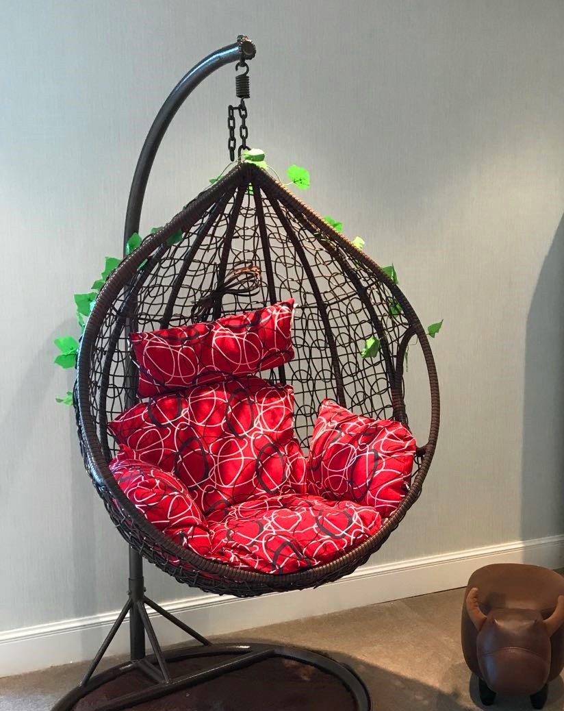 铁艺鸟巢吊椅吊兰藤椅吊篮秋千户外室内阳台新款懒人吊床躺椅摇椅,淘宝优惠券,粉丝福利购,淘宝优惠卷