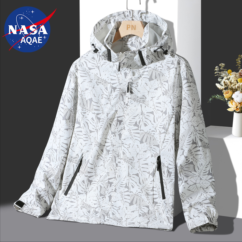 nasaaqae联名秋冬季户外休闲运动冲锋衣保暖情侣款外套百搭夹克b-第3张图片-提都小院