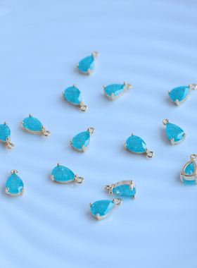 女包金镶嵌锆石满天星锆石吊坠