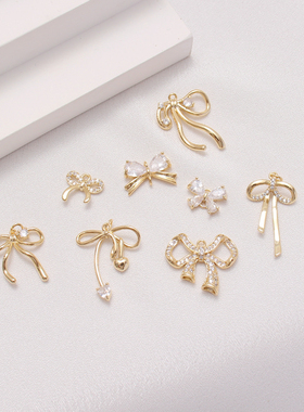 女包金保色吊坠小挂件DIY配件