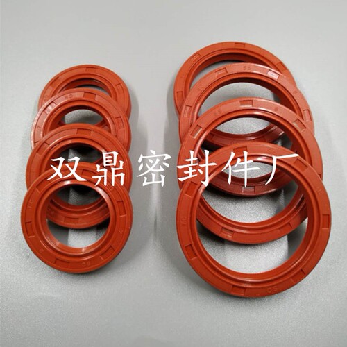 TC骨架密封 硅胶骨架油封  弹性密封件 耐高温 耐低温 - 图1