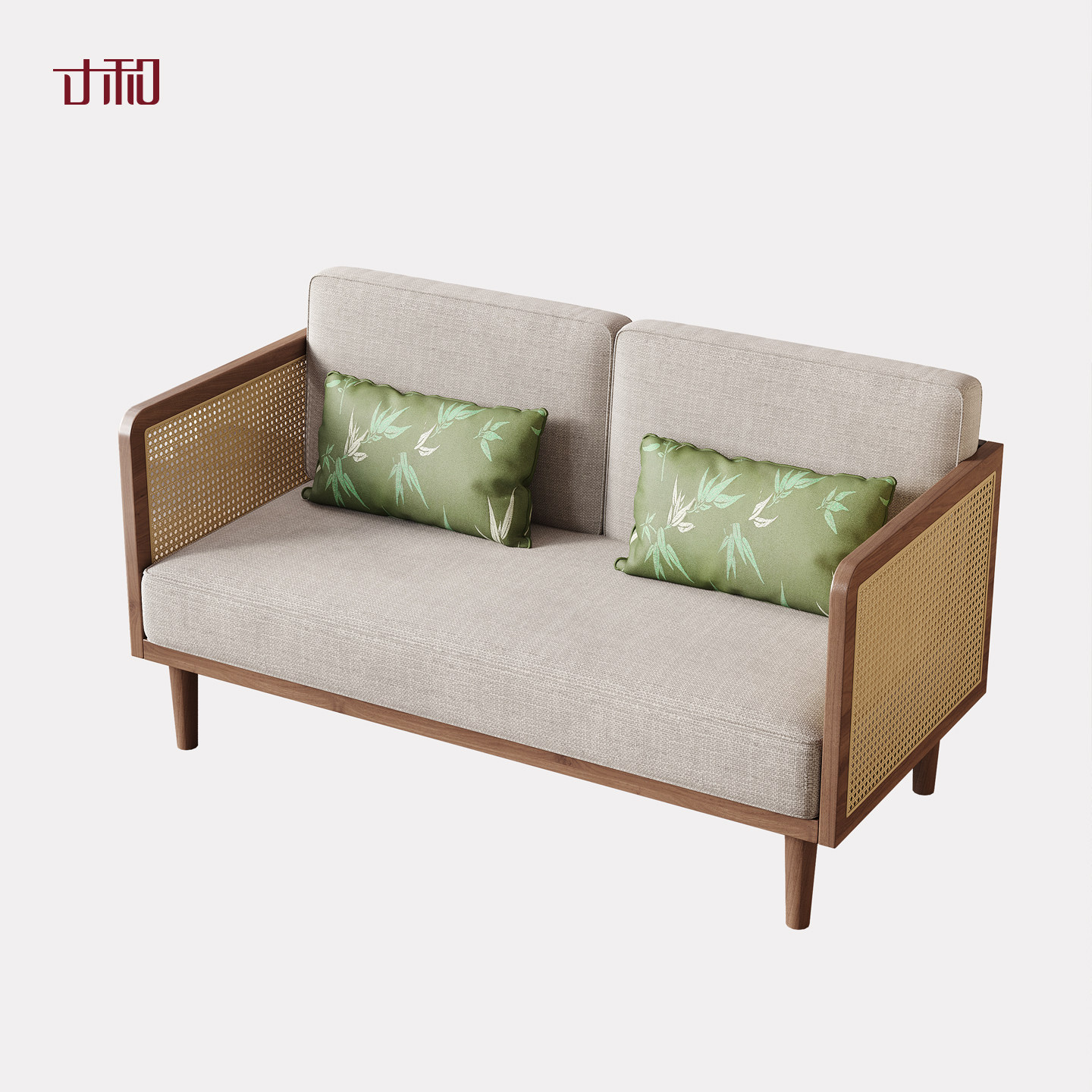 寸和  藤栖卡座沙发茶几新中式实木茶楼休闲餐厅桌椅办公酒店接待,淘宝优惠券,粉丝福利购,淘宝优惠卷