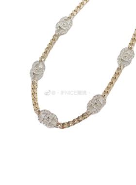 Chanel 香奈儿 21秋冬女士城堡 手工坊 Logo 项链 Choker
