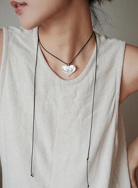 百搭高级感2024新款简约气质项链