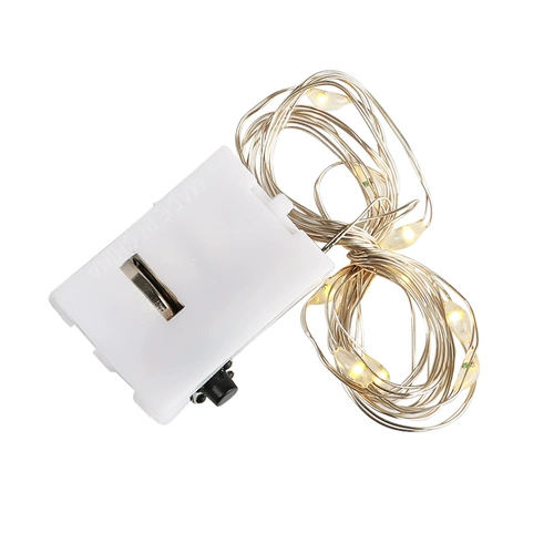 1 -метровая светодиодная звезда медная проволока Цветочная подарочная коробка Светло