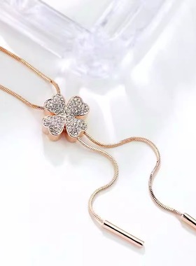 毛衣链长款高级感2025秋冬项链女