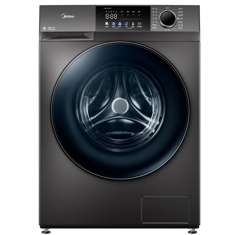 美的10公斤全自动家用滚筒58洗衣机 美的建园洗衣机