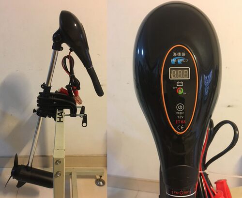 海德路ET58 ET68 12v电动推进器电动马达橡皮艇冲锋舟 船外机 - 图1