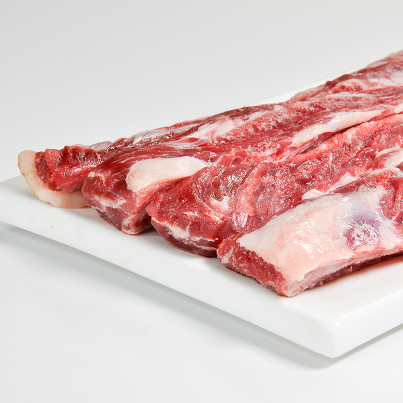原切去骨牛肋条新鲜冷冻4斤肋条肉生牛肉牛腹肉牛腩进口商用顺丰-图1