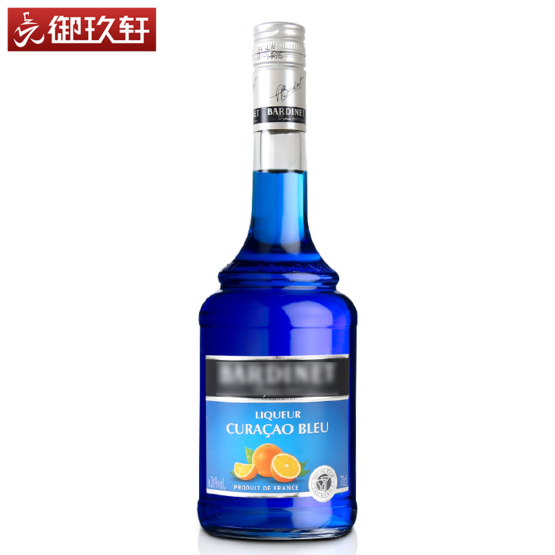 御玖轩法国进口洋酒必得利蓝橙力娇酒鸡尾酒调酒基酒700ml-图3