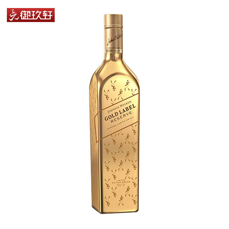 御玖轩 尊尼获加金牌/金方威士忌750ml 进口洋酒Johnnie Walker - 图3