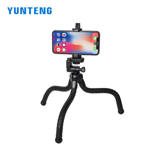 云腾3280八爪鱼三脚架微单反相机手持手柄迷你户外摄影vlog自拍照通用手机俯拍摄vlog视频直播支架桌面三角架 - 图2