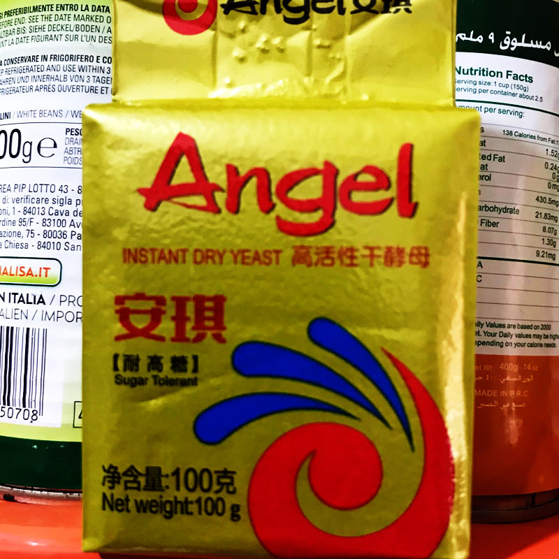 ANGEL INSTANT DRY YEAST POWDER 100g‏خميرةخبز-图0