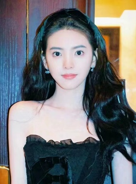 章若楠同款高级多层蝴蝶结发箍