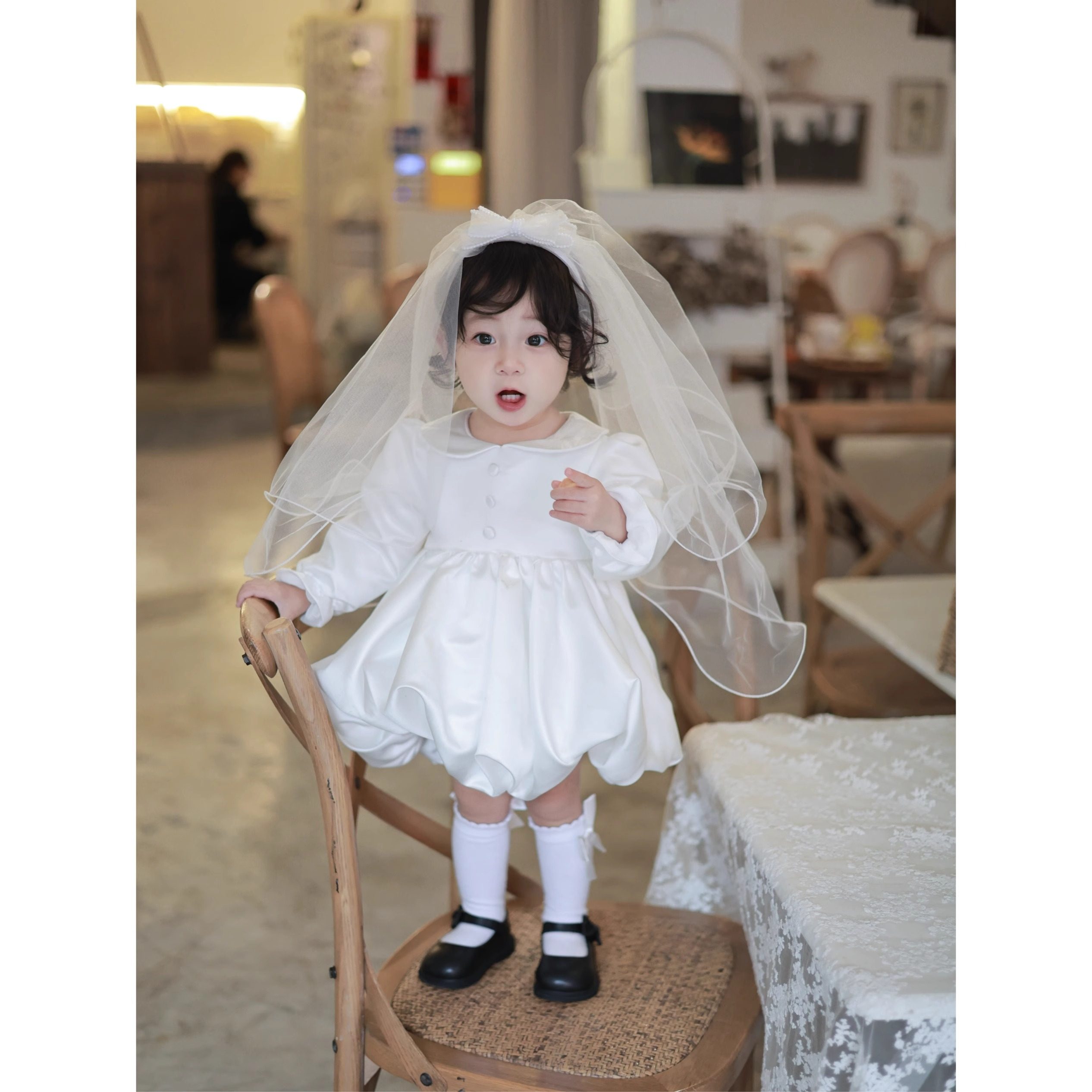 宝宝周岁公主裙生日抓周礼服花童裙秋冬夹棉婴幼儿花苞连衣裙缎面,淘宝优惠券,粉丝福利购,淘宝优惠卷