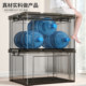 Hot sale 100w+ pieces, gray transparent storage box