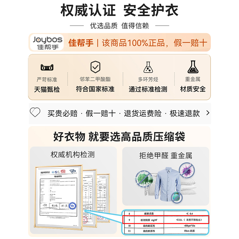 佳帮手2024真空压缩袋收纳袋子衣服棉被子专用衣物羽绒服抽气电泵 - 图0