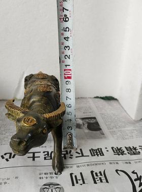 黄铜招财复古怀旧客厅财运牛