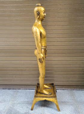 纯铜穴位人复古怀旧医院针灸人