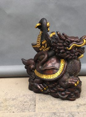 荣华富贵玄武龟四神兽家居装饰