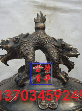 明清古典警钟长鸣寺庙风水铜器