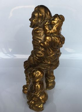 纯手工仿古风镇宅纳福摆件