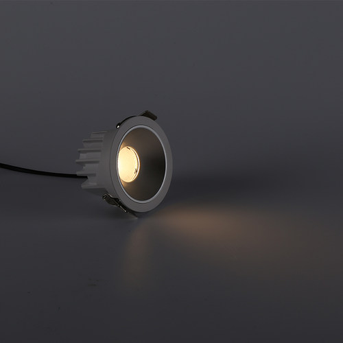 筒灯7.5开孔嵌入式LED灯过道灯走廊灯3500K家用客厅吊顶COB天花灯 - 图1