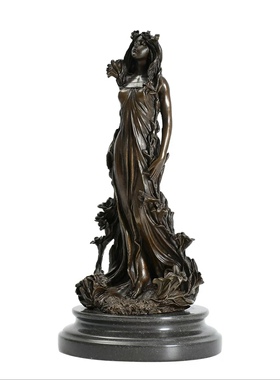 铜雕塑阿芙罗蒂古希腊神话人物