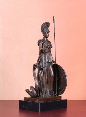 铜雕塑古希腊神话人物摆件