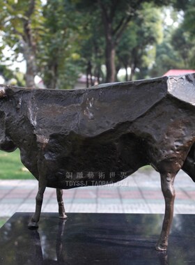 毕加索抽象风宾馆软装潢铜雕塑