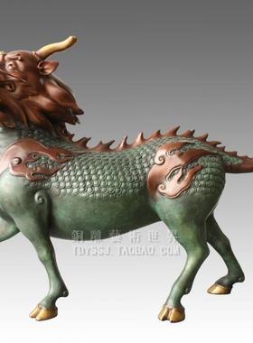 麒麟宾馆中式风摆件礼品家居装饰