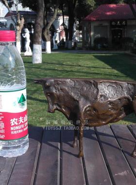 抽象风毕加索家居客厅玄关铜雕塑