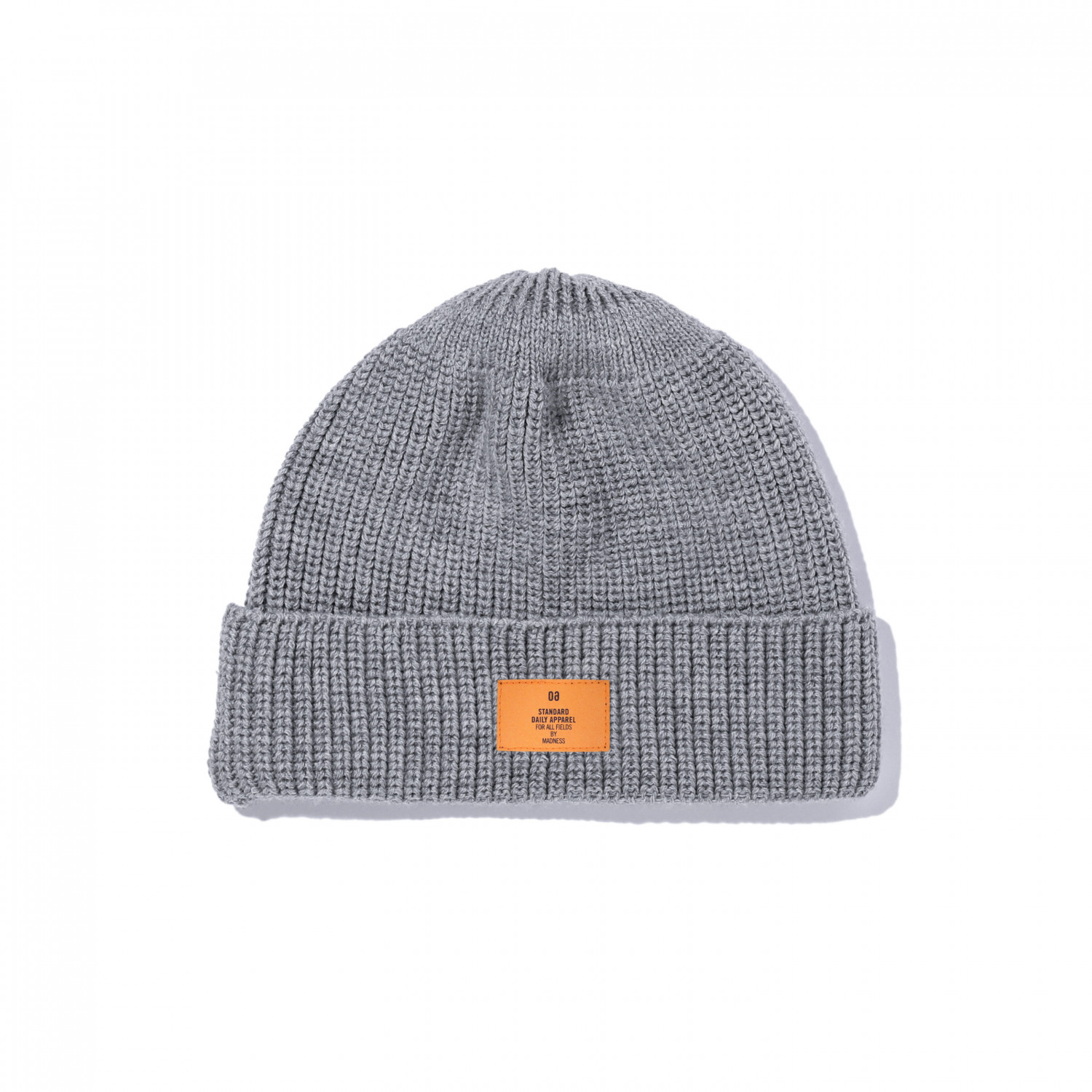 MADNESS GENERAL BEANIE 20AW 橙标羊毛冷帽 保暖针织线帽 余文乐 - 图2