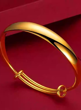 古法传承手镯女实心高级感镯子