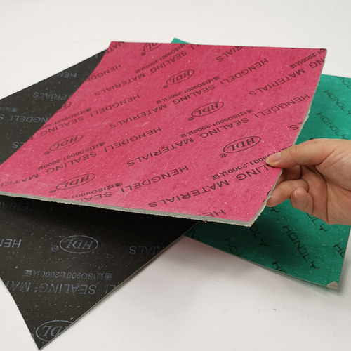 高压耐高温耐油石棉板密封垫片纸垫圈石棉橡胶板1mm2mm3mm4mm5mm - 图1