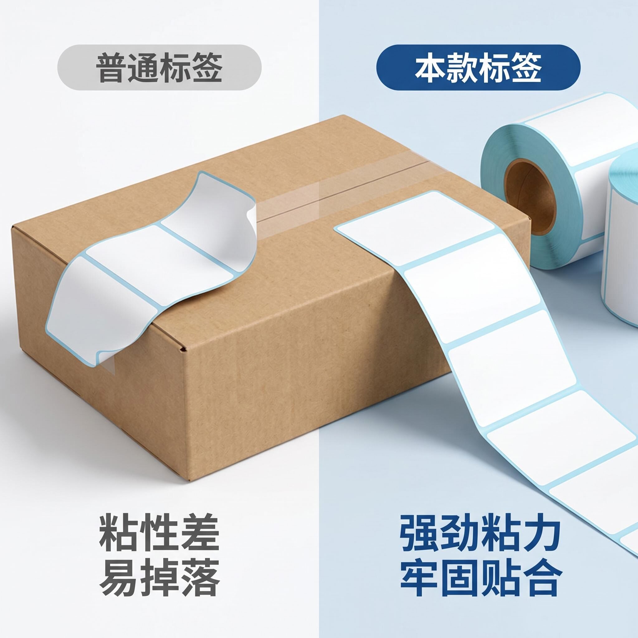 Three-proof thermal barcode paper self-adhesive label printing paper 60*50*80*90 supermarket electronic scale milk tea sticker