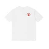 Белая парная одежда для влюбленных, хлопковая футболка с коротким рукавом, китайский стиль